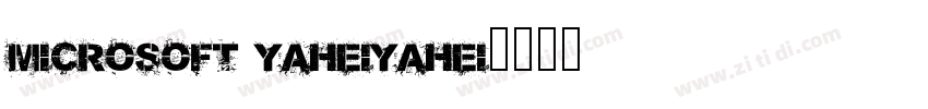 Microsoft YaHeiYaHei字体转换